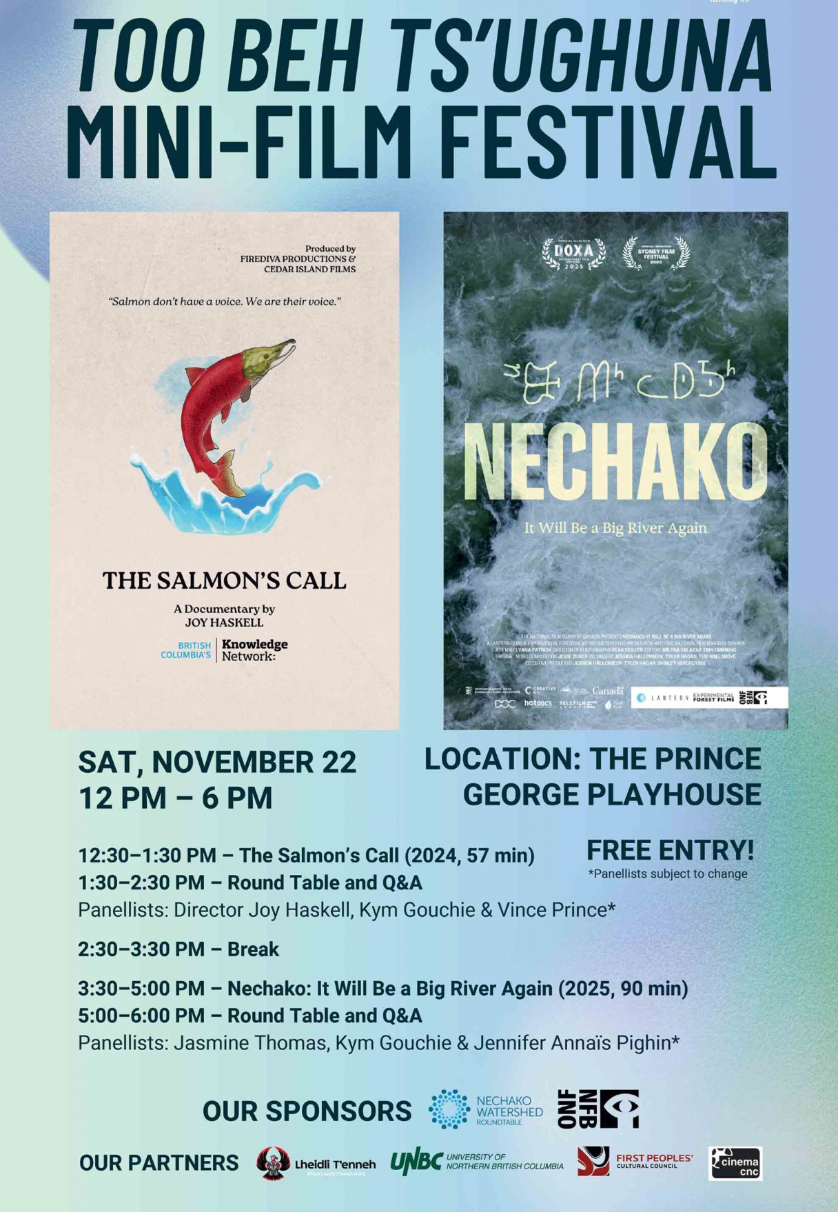 Too Beh Ts’ughuna Mini-Film Festival