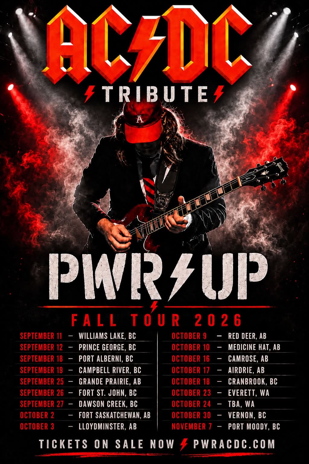PWR/UP AC/DC Canada's Premier Tribute Concert